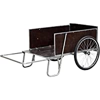 edsal Sandusky gc6742 13-6 pie cúbico galvanizado para bordes de acero inoxidable jardín carro- 67.25 &quot-Longitud- 30.25…